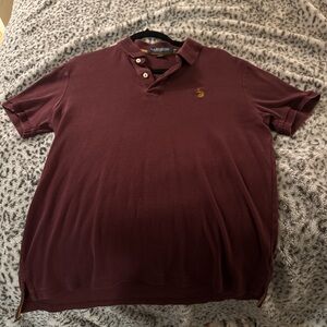 U.S. Polo Assn. Burgundy Polo Shirt